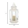 Vintage Small Victorian Lantern - Elegant Outdoor Decor for Home or Garden