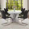 Round Dining Table for 4-6