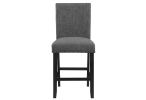 MARIAN DARK GRAY BAR STOOL (KIT OF 2)