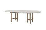 Triad Double Pedestal Dining Table with Leaf