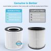 MOOKA Official Replacement HEPA Filter for B-D02L Air Purifier (1-Pack)