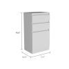 Celestial Dresser, Jewelry Box, Mirror, Two Drawers, Single Door Cabinet, White
