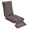 Indoor Outdoor Recliner Replacement Cushion;  Patio Furniture Chair Sofa Washable Cushion Deep Seat;  UV Protected;  Fade Protected and Water Spi