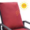 Indoor Outdoor Recliner Replacement Cushion;  Patio Furniture Chair Sofa Washable Cushion Deep Seat;  UV Protected;  Fade Protected and Water Spi